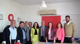 Aydın CHP'den Agc Başkanı Semra Şener'e Ziyaret