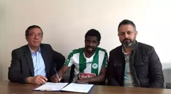 Torku Konyaspor, Kibong Mbamba'nın Sözleşmesini Uzattı