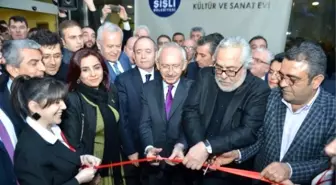 Kılıçdaroğlu, Şişli'de Nazım Hikmet Kültür ve Sanat Evi Açılışına Katıldı