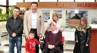 Başkan Ak, Engelli Demir'in Umre Hayalini Gerçeğe Dönüştürdü