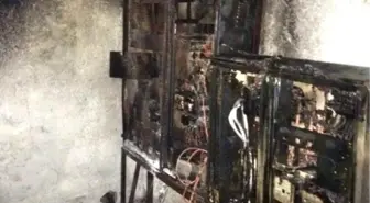 Demre'de Sulama Kooperatifinin Deposu Yandı