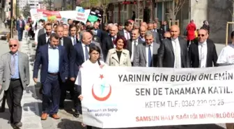 Kansere Dikkat Çekmek İçin Yürüdüler