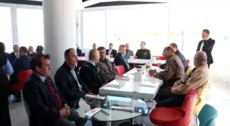 Protokol ve Şehit Yakınları Kahvaltıda Biraraya Geldi