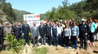 Marmaris'te Şehit Polisler Anısına Hatıra Ormanı Oluşturuldu