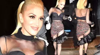 Ünlü Şarkıcı Gwen Stefani'nin Kıyafeti Çok Konuşuldu