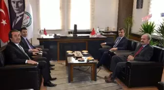 Adalet Komisyonu Başkanlığı'ndan Baro Başkanı'na Ziyaret