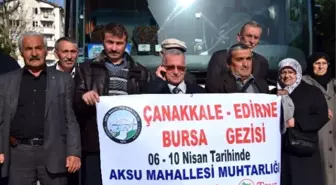 Muhtardan Mahalleliye Çanakkale Gezisi