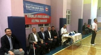 Eğitim Bir Sen Voleybol Turnuvası Başladı
