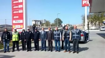 Malkara Kaymakamı Osman Altın, Polis ve Jandarma Uygulamasını İzledi