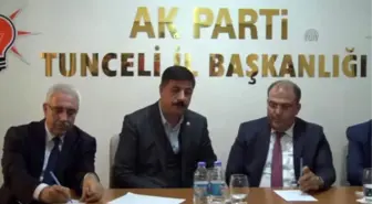 AK Parti Milletvekilleri Tunceli'de