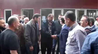 MHP Milletvekili Usta, Açlık Grevindeki Madenciler ile Görüştü