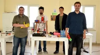 Erü'lü Öğrenciler Evde Fabrika Sistemi Geliştirdi