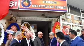 Süleymanpaşa'da Tekirdağ Malatyalılar Derneği Açıldı