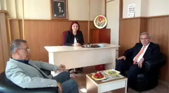 Ayso Başkanı Şahin, Agc Başkanı Şener'i Ziyaret Etti