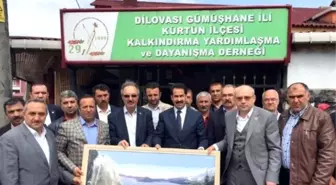 Kürtünülüler, Milletvekili Yaman ve Başkan Toltar'ı Ağırladı