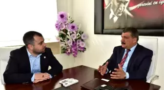 Mttb Başkanı Sağdıç, Başkan Gürkan'ı Ziyaret Etti