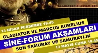 Sine-Konferans : Gladiator ve Marcus Aurelius