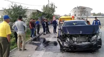 Tekirdağ'da Zincirlime Kaza: 2 Yaralı