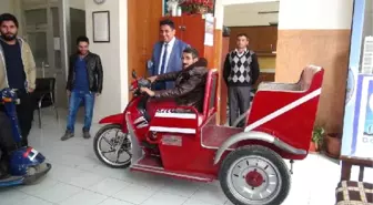 Durbaba Satılmış'ın Engelli Motor Sevinci