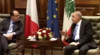 Fransa Cumhurbaşkanı Hollande, Lübnan'da (2)