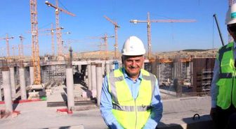 Bakan Yıldırım 3. Havalimanı İnşaatını Gezdi