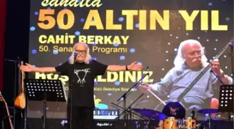 Cahit Berkay'dan, 50'nci Sanat Yılı Konseri