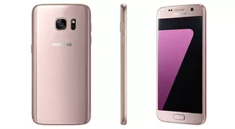 Altın Pembe Samsung Galaxy S7 ve S7 Edge!