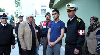 Hani'de Yaralanan Asker Baba Ocağında