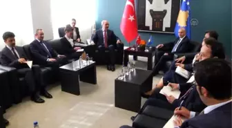 Kurtulmuş, Kosova Başbakanı Mustafa ile Bir Araya Geldi