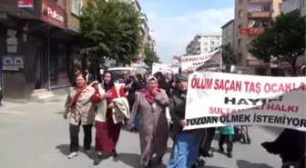 Tozdan Ölmek İstemiyoruz' Eyleminde Gerginlik