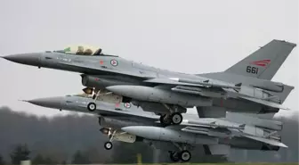 F-16 Savaş Uçağı Bu Sefer Yaşam Kurtarmak İçin Uçtu