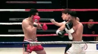 Kick Boksçu, Yanlışlıkla Türk Hakeme Yumruk Attı