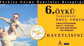 Görme Engelliler Öykü Yarışması Ödül Töreni 5 Mayıs'ta