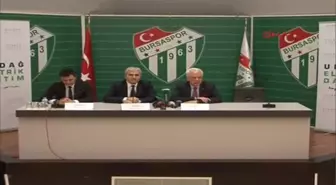 Bursaspor Başkanı Ali Ay Takımı Başarılı Bulmuyorum