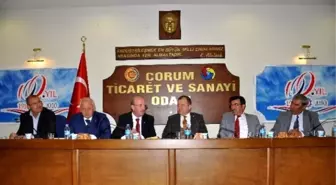 Çorum Ticaret Sanayi Odası ve Borsa Müşterek Toplantı