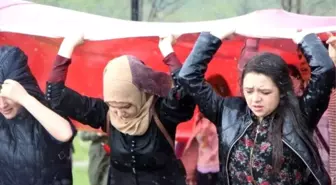 Üniversiteli Ülkücüler Türkçülük Günü'nde Yürüdü