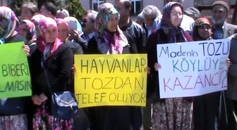 Köylü Kadınlardan Yol Tepkisi