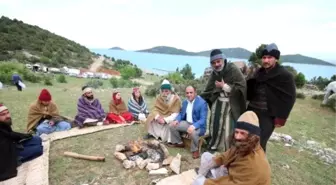 Başkan Özaltun'dan 'Kervan Belgeseli' Çekim Setine Ziyaret