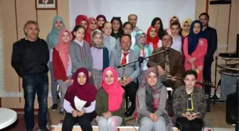 Eskişehirli Emektar Sanatçı Öğrencilerle Buluştu