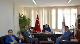 Kaymakam Kılıç ve Mülkiye Müfettişlerinden Başkan Sülün'e Ziyaret