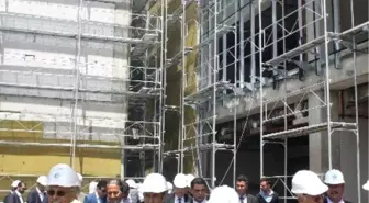Protokol Üyeleri Kto Yeni Hizmet Binası İnşaatını İnceledi