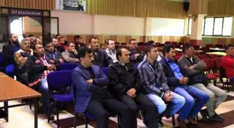 Seydişehir'de Sebeltaş Çalışanlarına Seminer