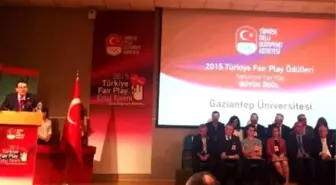 Fair Play Büyük Ödülü Gaziantep Üniversitesi'ne