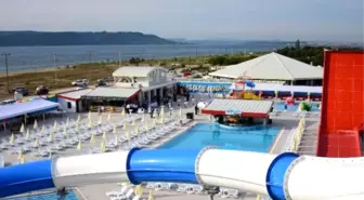 Çanakkale'nin İlk Aquaparkı Kepez'de Açıldı