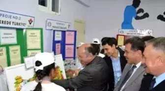 Mehmet Akif Ersoy Ortaokulu'nda 'Tübitak 4006 Bilim Fuarı'