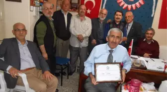 Eşyoder'den Eskişehirli Şair İbrahim Gülbay'a Teşekkür Ödülü