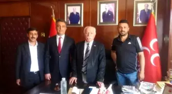 Özaslan'dan, Başkan Erdem'e Ziyaret