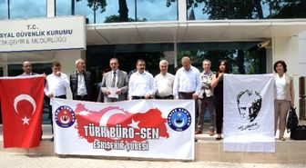 Türk Büro- Sen Sgk Çalışanlarının Sorunlarına Dikkat Çekti