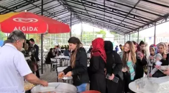 Hisarcık Meslek Yüksekokulunda Lokma İkramı