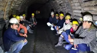 İşçiler 'Madenden Çıkmama' Eylemi Başlattı